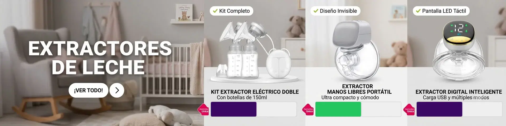 Extractores de Leche