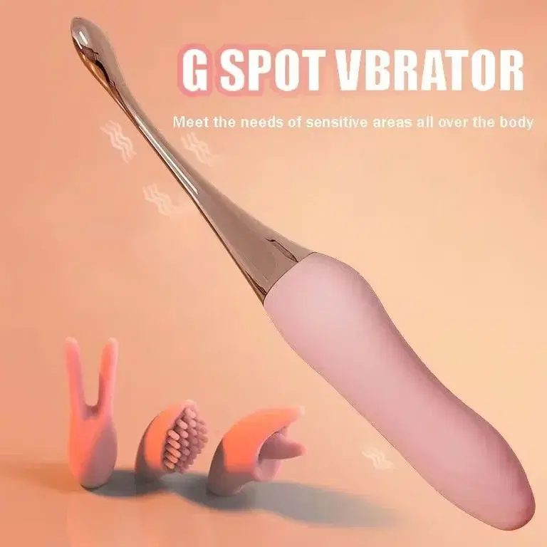Vibrador Punto G con 3 Cabezales Intercambiables | Múltiples Formas de Placer